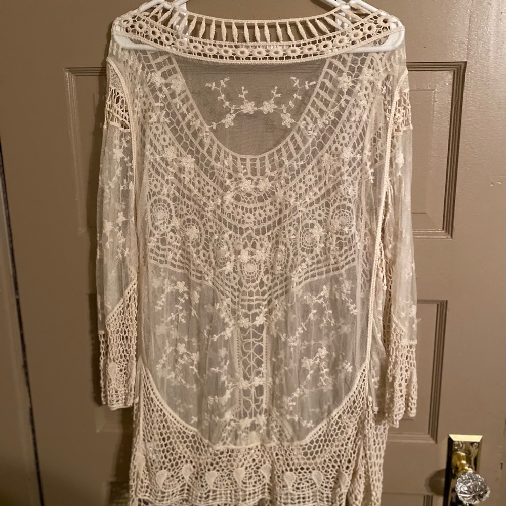 Maurices plus size 3 cream blouse
